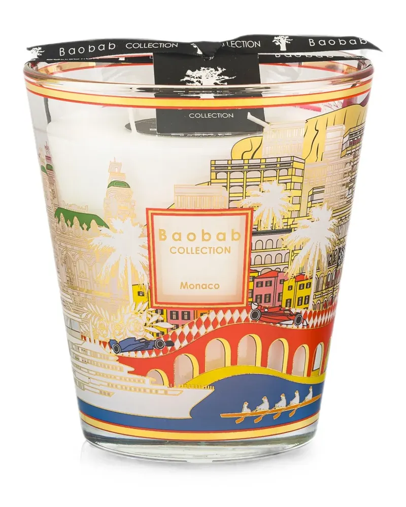 Baobab Collection Monaco candle - Weiß Weiß