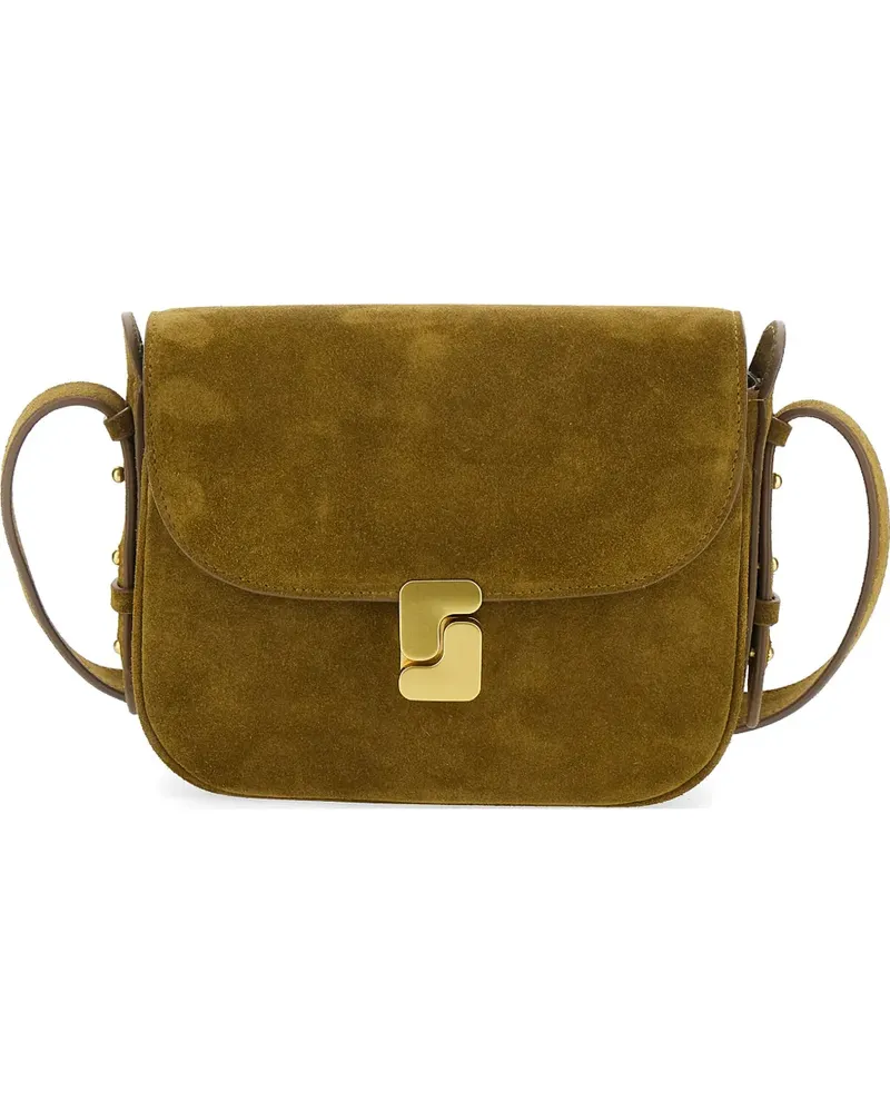 Soeur Schultertasche mit Nieten - Grün Grün