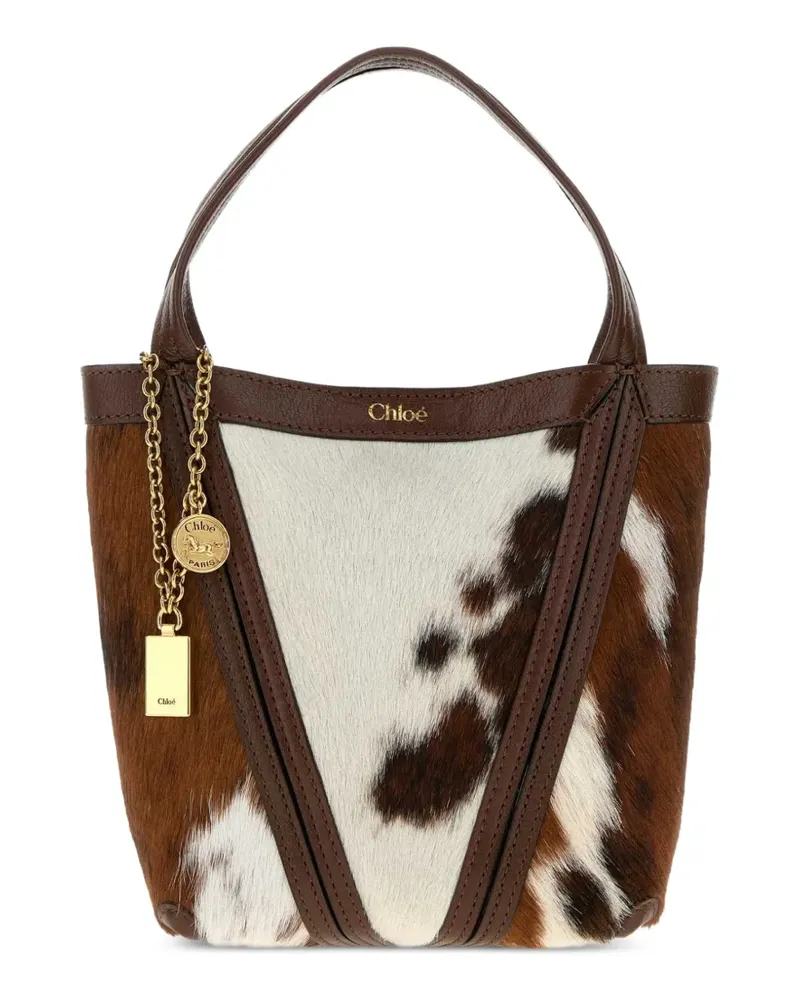 Chloé Kleine  Spin Tote Bag - Braun Braun