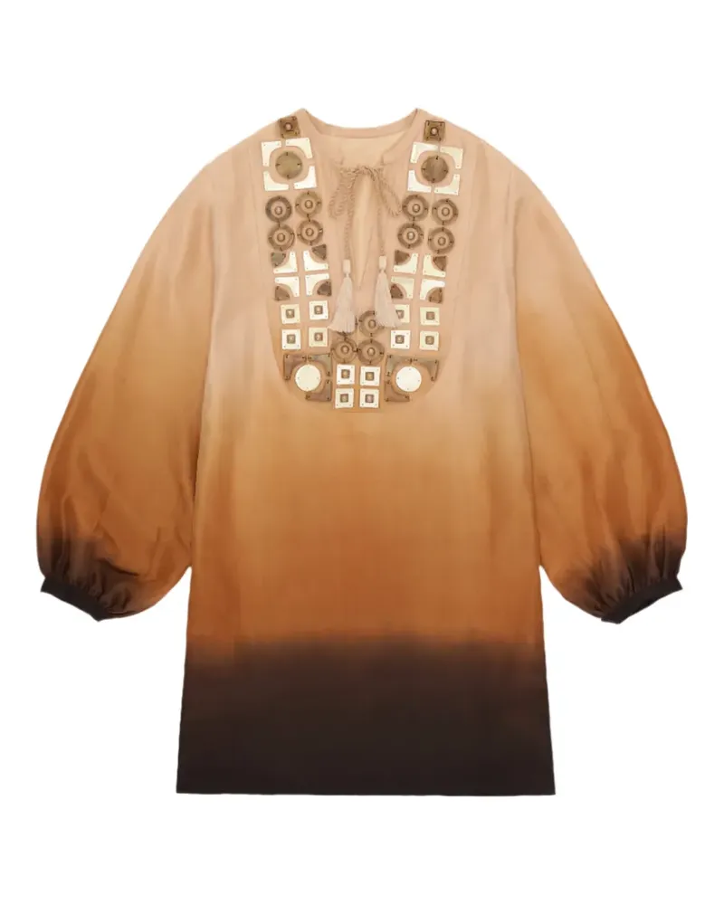 Fortela Andrea mini dress - Nude Nude