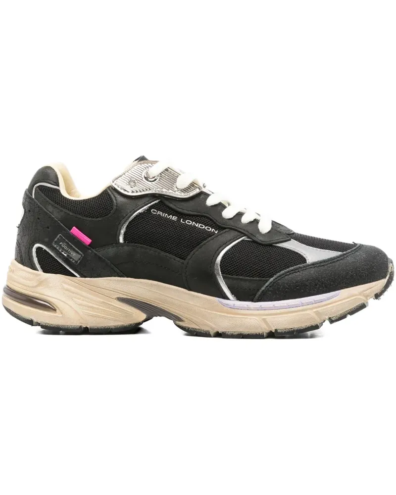 Crime Fugitive 9094 Sneakers - Schwarz Schwarz