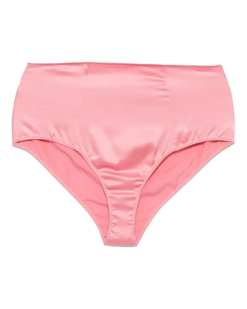 Kiki De Montparnasse Tous les Jours Slip mit hohem Bund - Rosa Rosa
