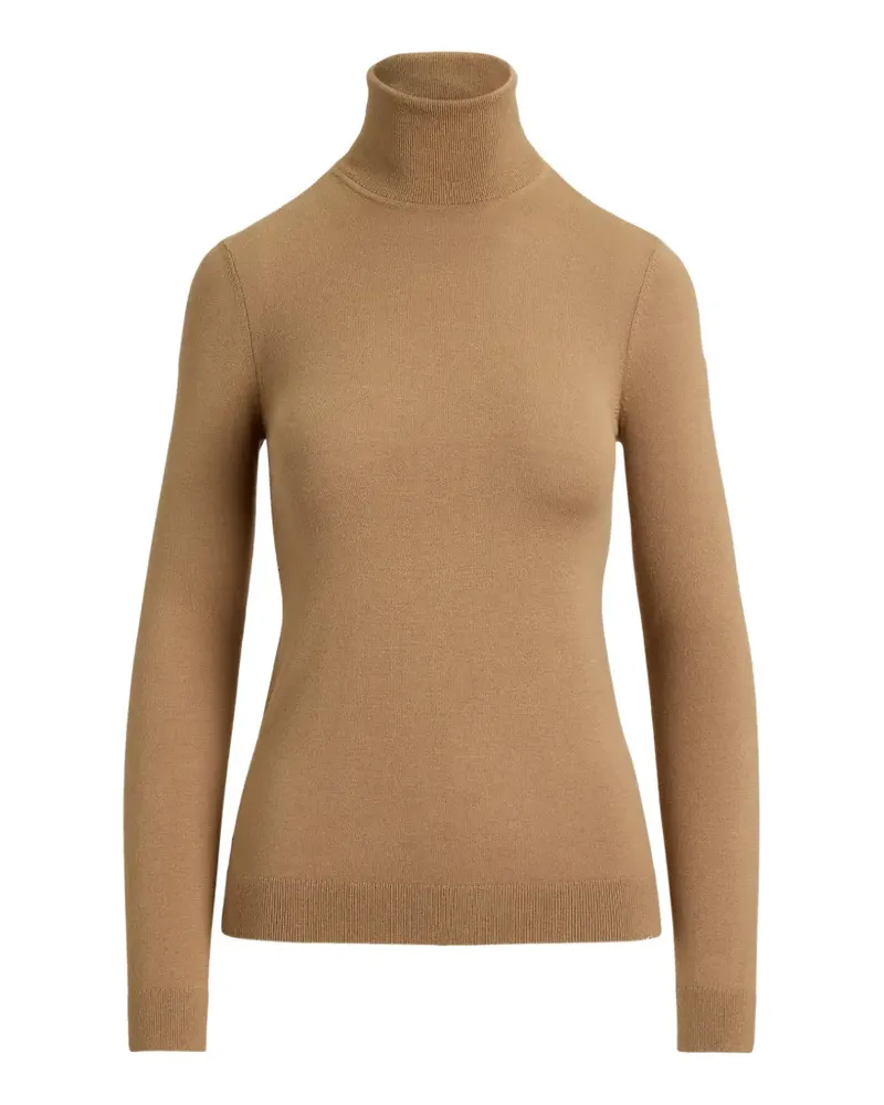 Ralph Lauren Gerippter Rollkragenpullover - Braun Braun