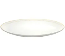 Ovale Malmaison Impériale Servierplatte - Weiß