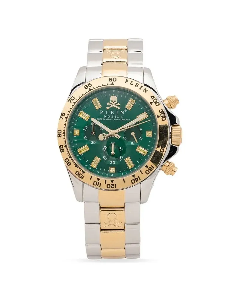 Philipp Plein Nobile Armbanduhr mit Quarzwerk 43mm - Gold Gold