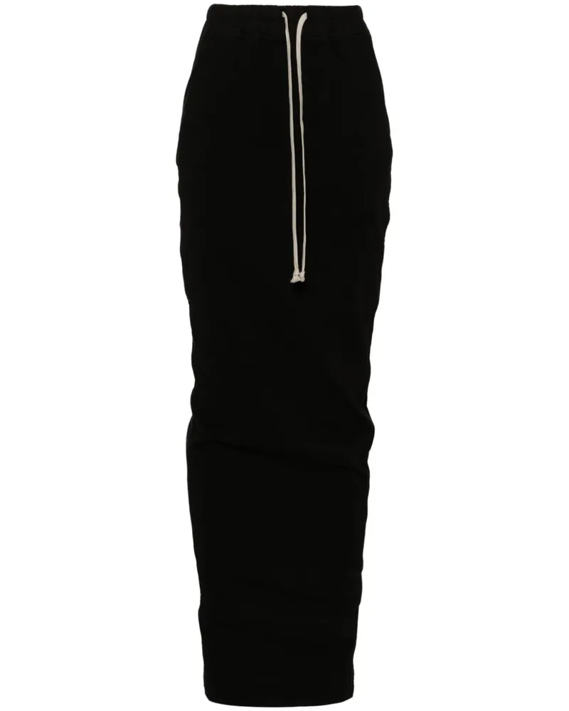 DRKSHDW by Rick Owens Pull on Pillar Maxirock - Schwarz Schwarz