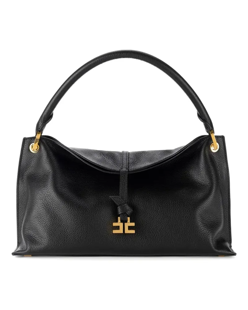 Elisabetta Franchi Mittelgroße Boulevard Tote Bag - Schwarz Schwarz
