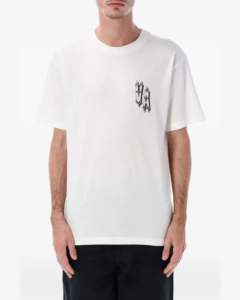 RVCA T-Shirt mit grafischem Print - Weiß Weiß