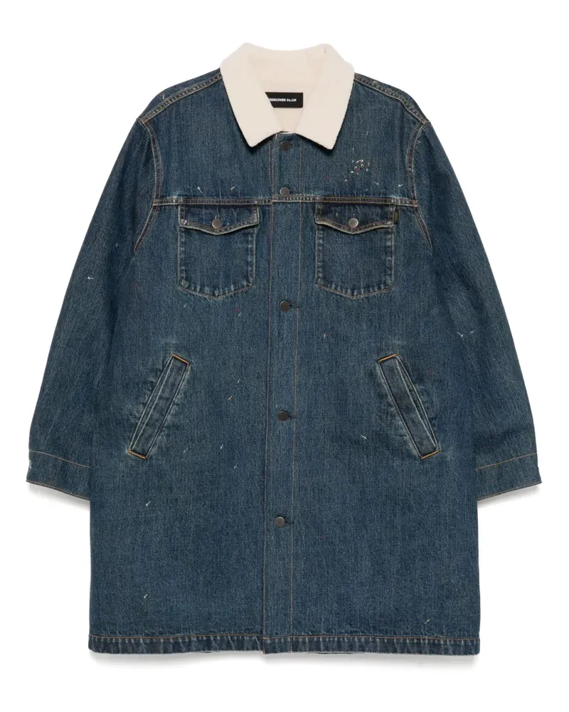 Undercover Einreihiger Mantel - Blau Blau