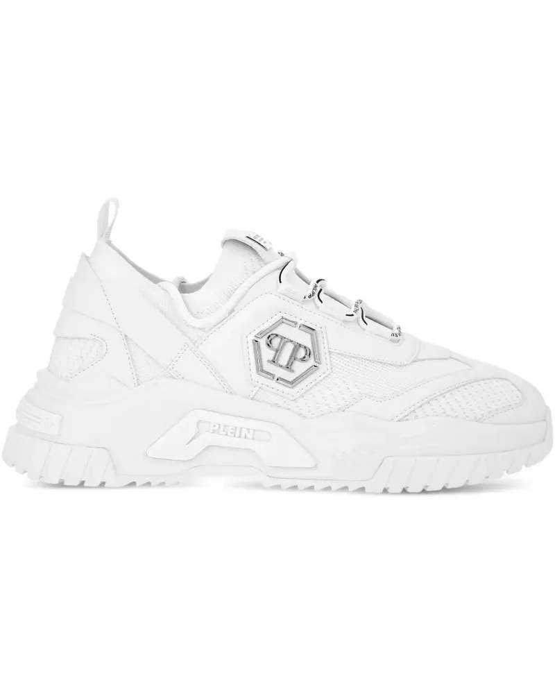 Philipp Plein Predator Sneakers - Weiß Weiß