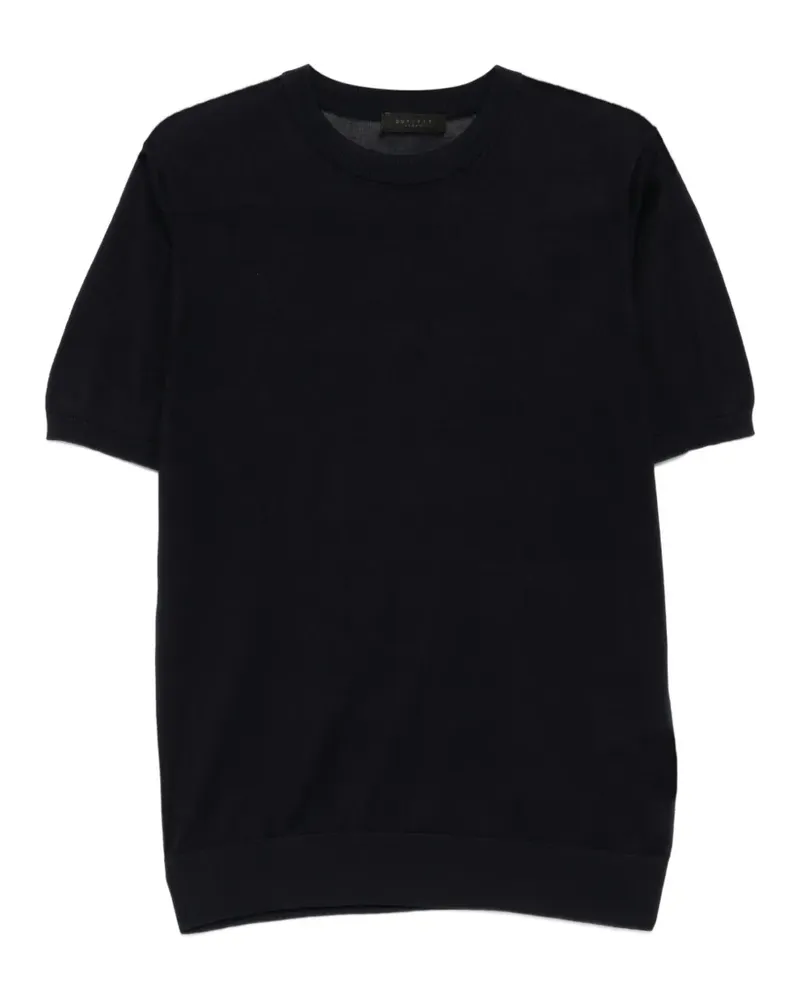 Outfit short-sleeve sweater - Blau Blau