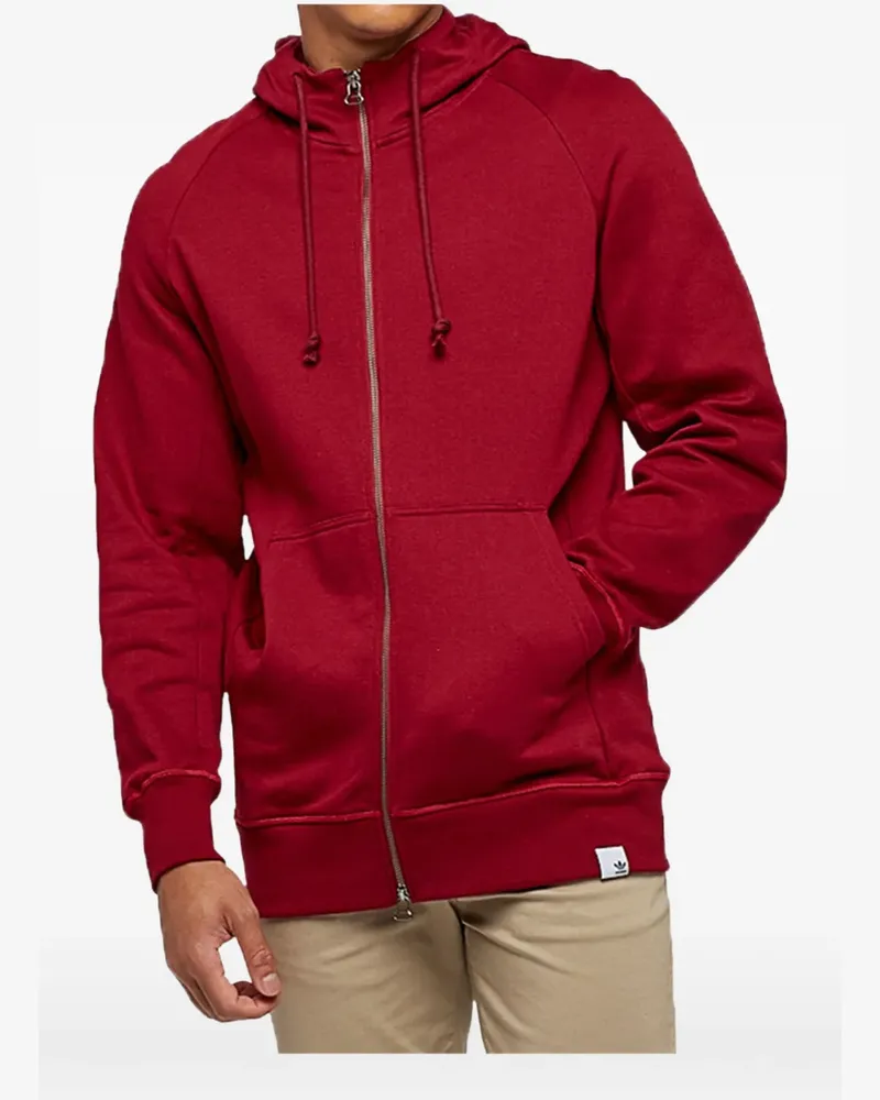 adidas x By O zip-up drawstring hoodie - Rot Rot