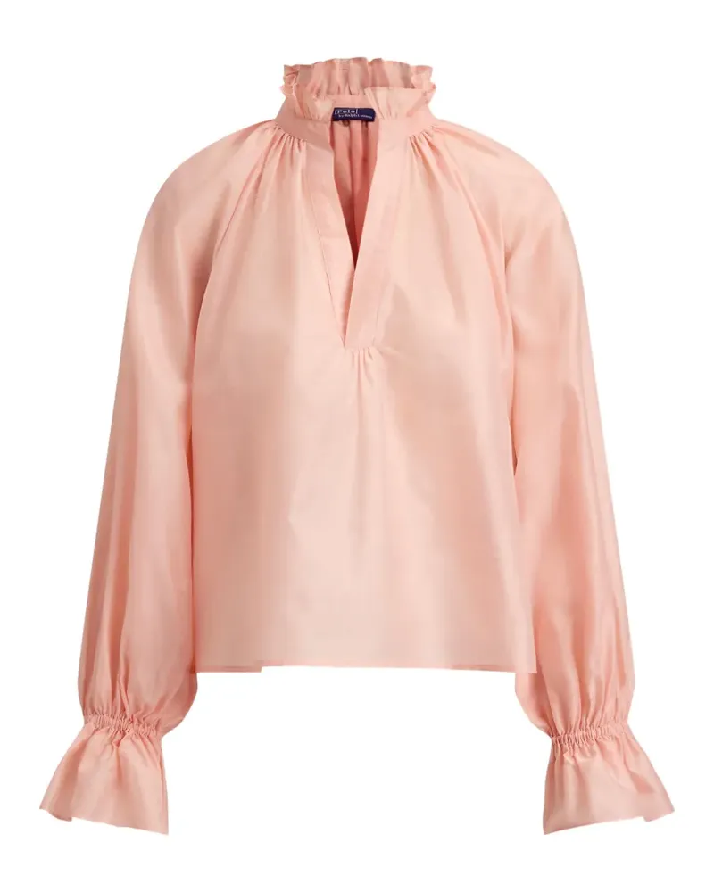 Ralph Lauren Bluse mit Rüschen - Rosa Rosa