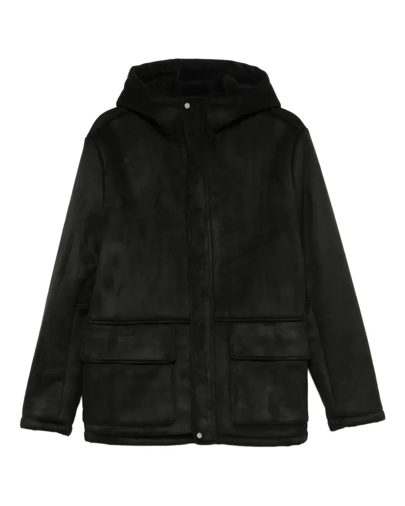 Daniele Alessandrini hooded pocket jacket - Schwarz Schwarz