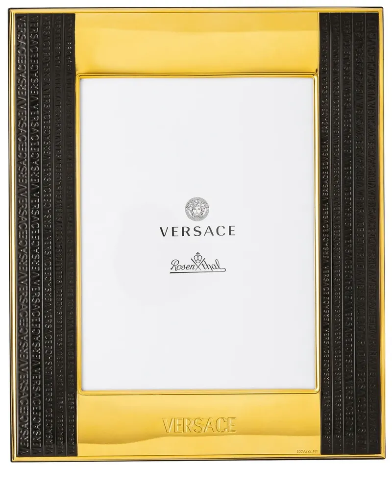 Versace x Rosenthal eckiger Bilderrahmen (15cm x 20cm) - Gold Gold