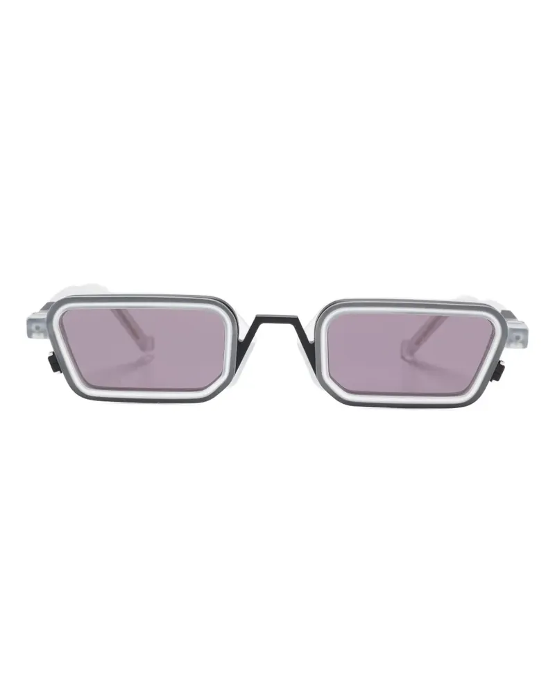 VAVA EYEWEAR Sonnenbrille mit geometrischem Gestell - Weiß Weiß