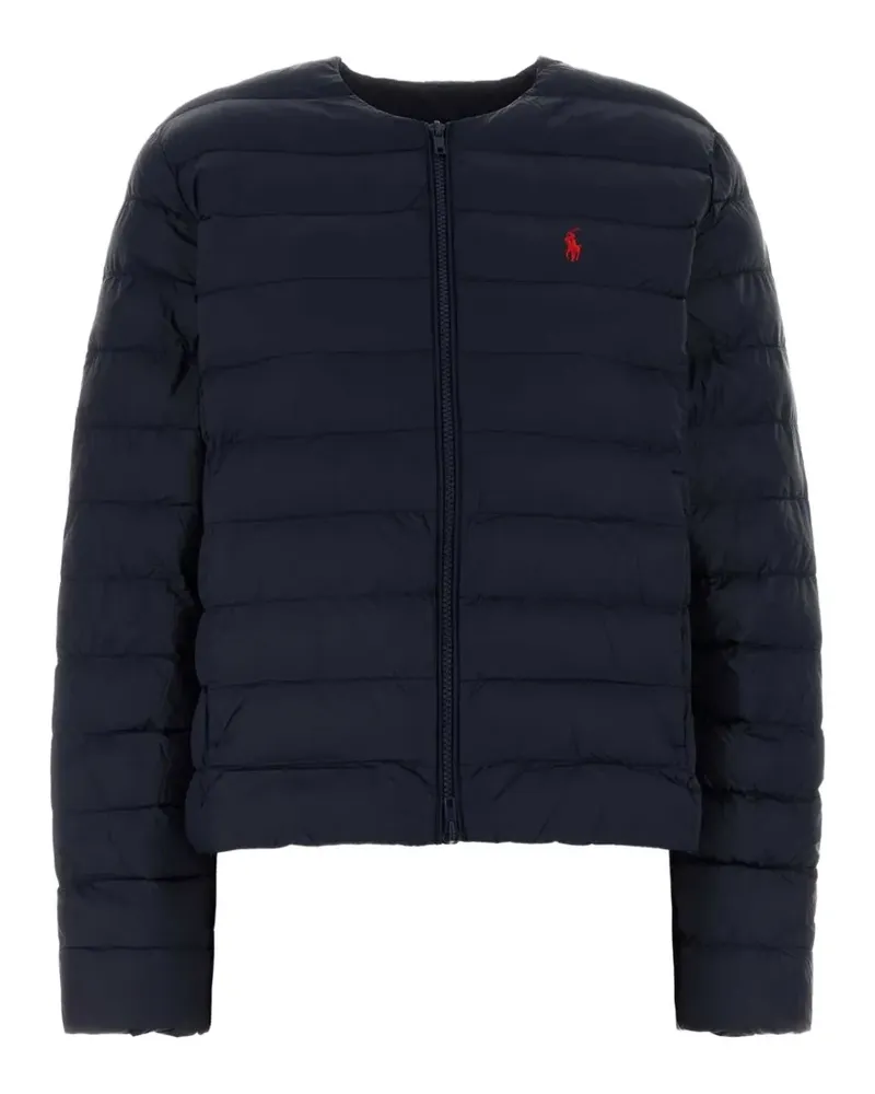 Ralph Lauren Gefütterte Jacke mit Logo-Stickerei - Blau Blau