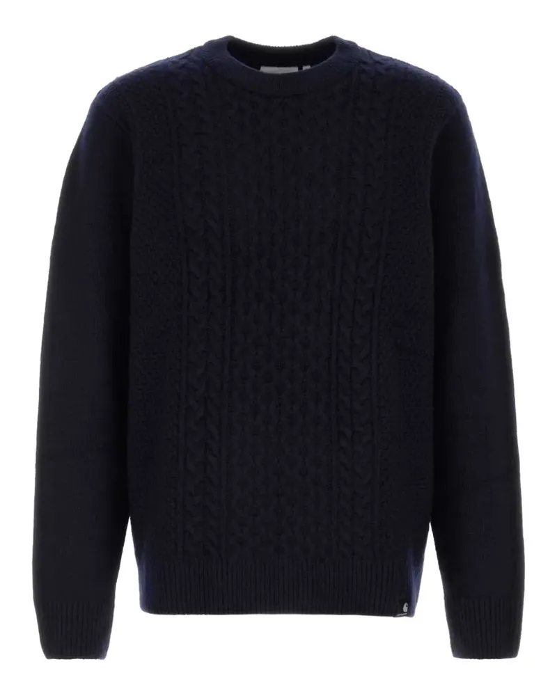 Carhartt WIP Caster cable-knit sweater - Blau Blau
