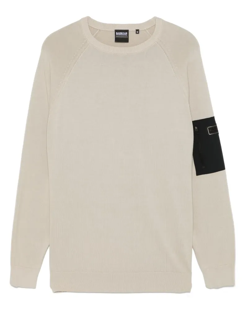 Barbour Blades Pullover - Nude Nude