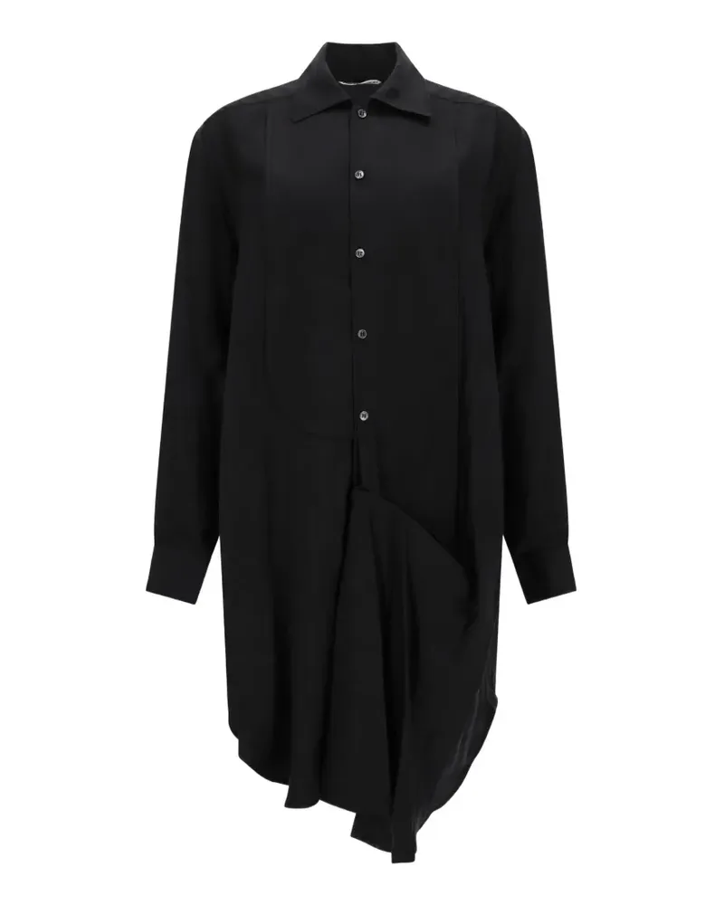 J.W.Anderson Drapiertes Kleid - Schwarz Schwarz