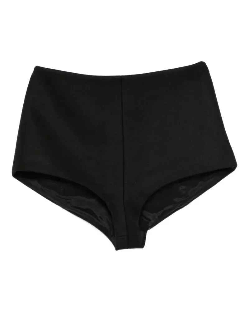 ANDAMANE Tami Shorts mit hohem Bund - Schwarz Schwarz