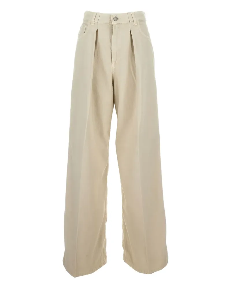 Haikure Weite Jeans - Nude Nude