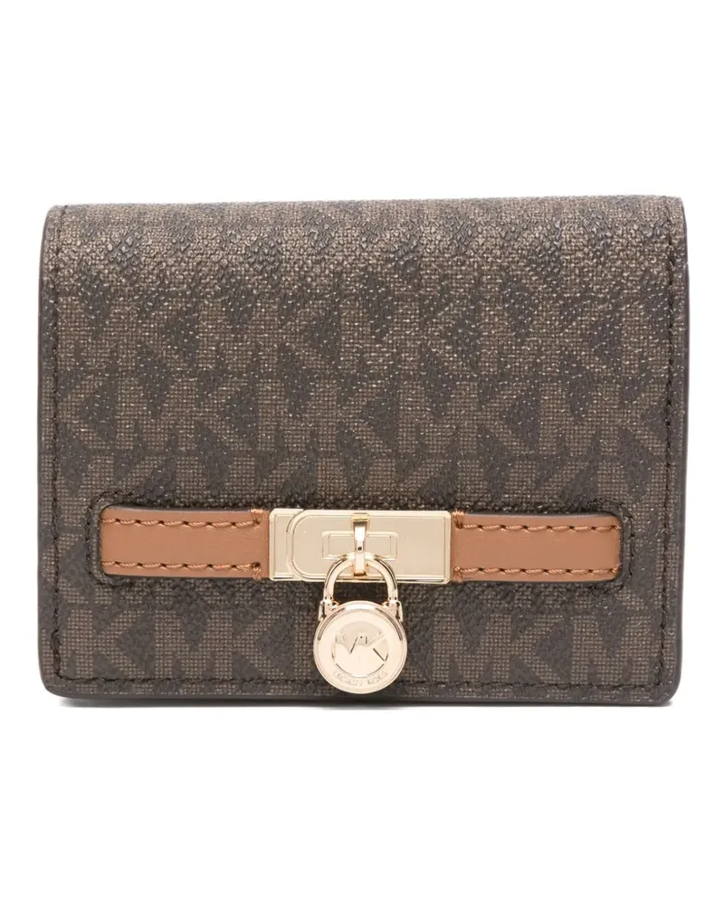 Michael Kors Portemonnaie mit Monogramm - Braun Braun