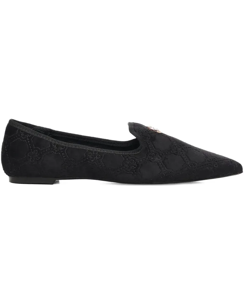 V°73 Verzierte Loafer - Schwarz Schwarz
