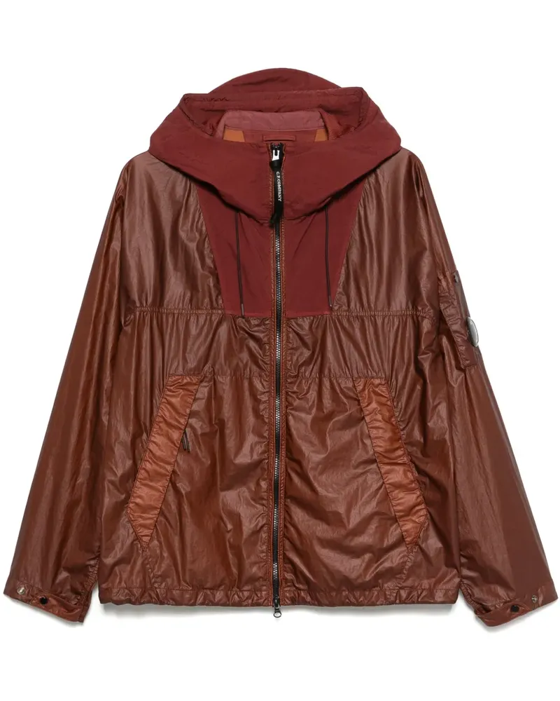 C.P. Company Kapuzenjacke mit Linsen-Detail - Rot Rot