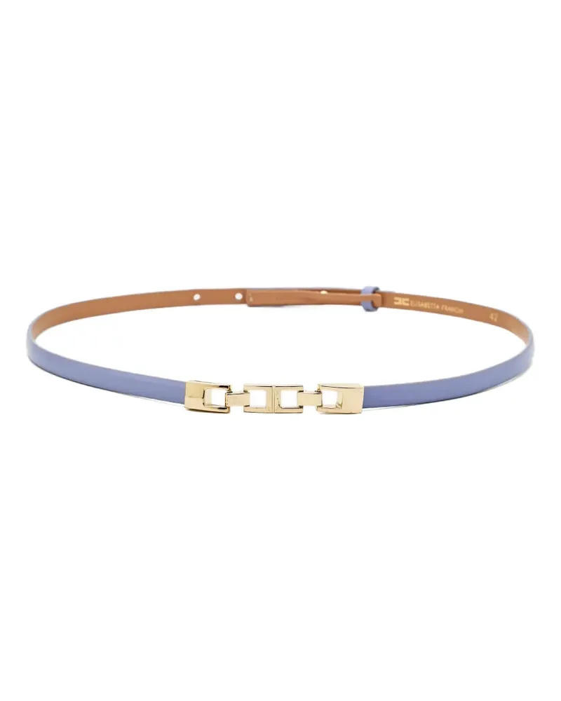 Elisabetta Franchi faux-leather belt - Violett Violett
