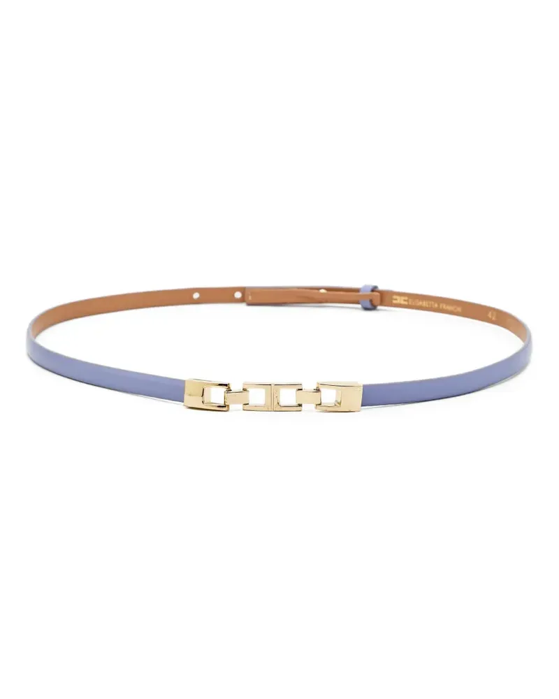 Elisabetta Franchi faux-leather belt - Violett Violett