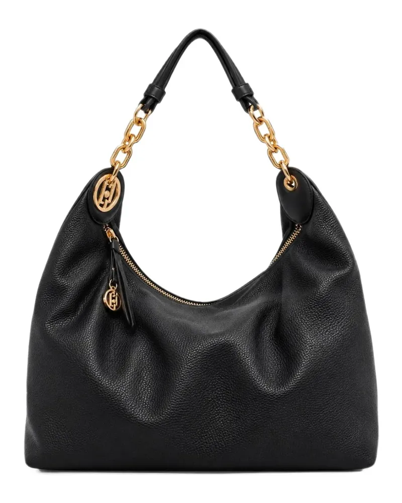 Liu Jo Schultertasche mit Kettenriemen - Schwarz Schwarz