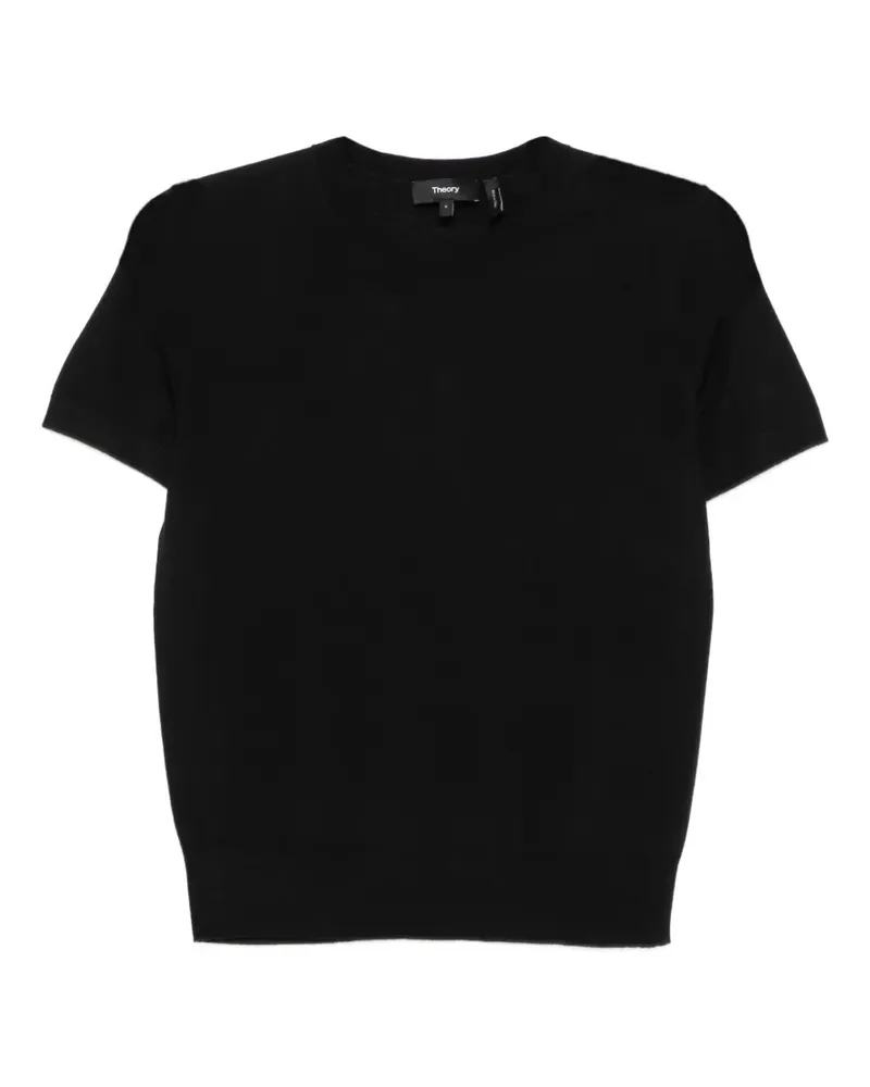 Theory knitted T-shirt - Schwarz Schwarz