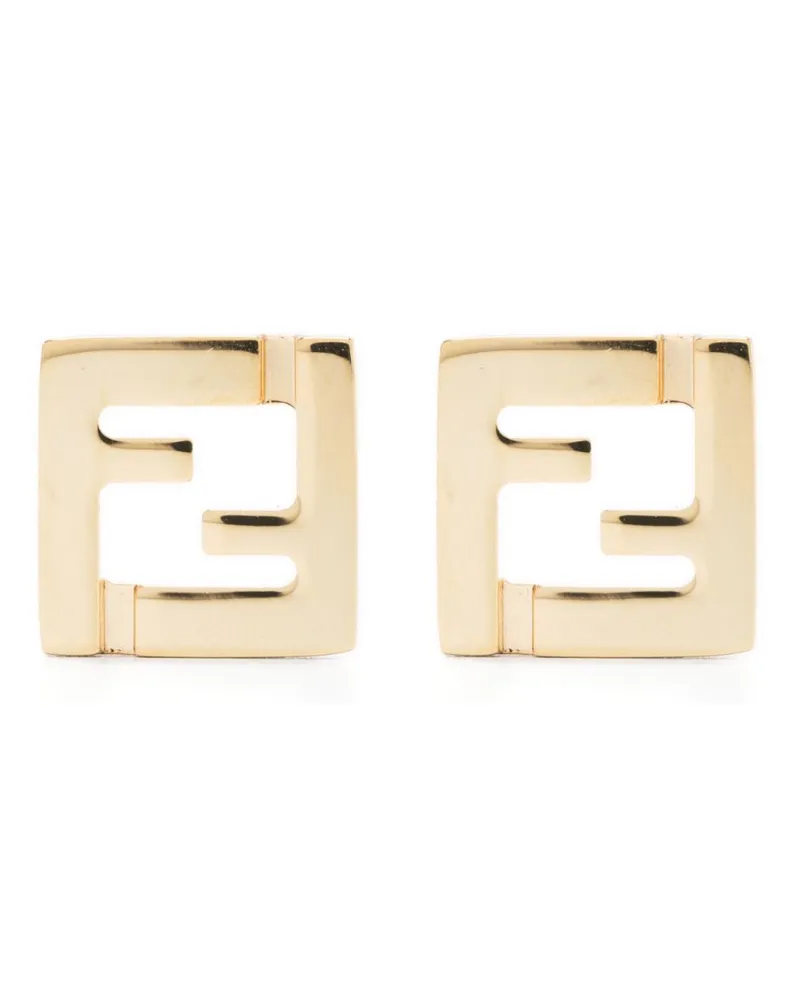 Fendi Orecchini Ohrstecker - Gold Gold