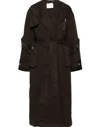 Blumarine Klassischer Trenchcoat Braun