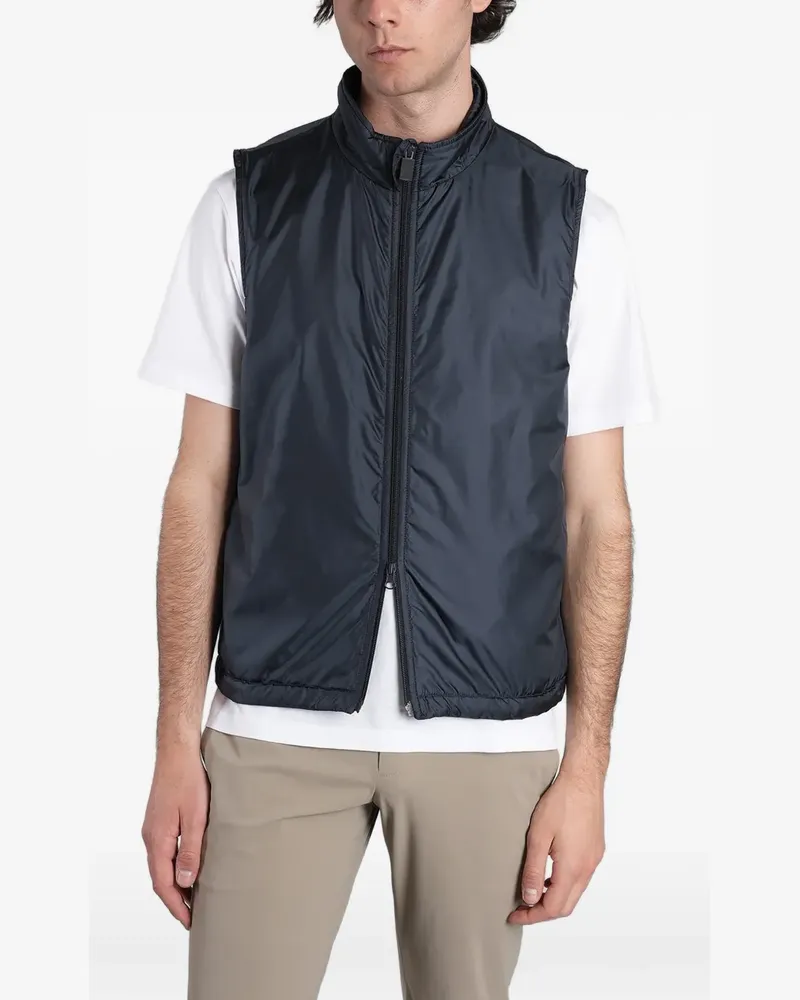 ASPESI Vernes high-neck gilet - Blau Blau