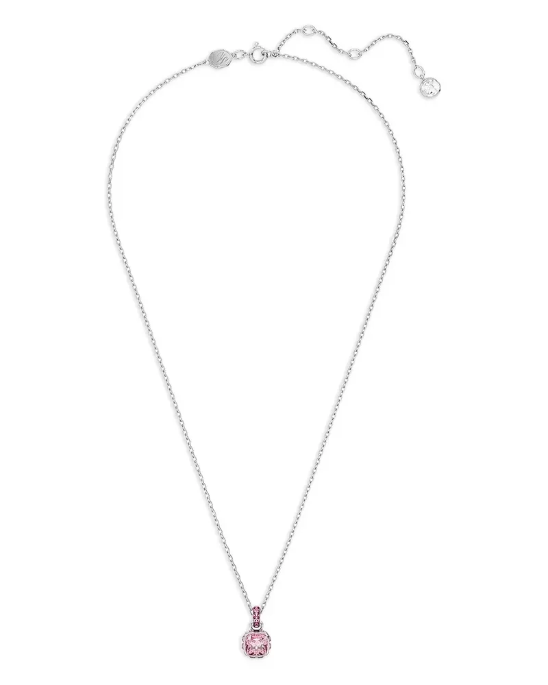 Swarovski October Birthstone Halskette mit Anhänger - Silber Silber