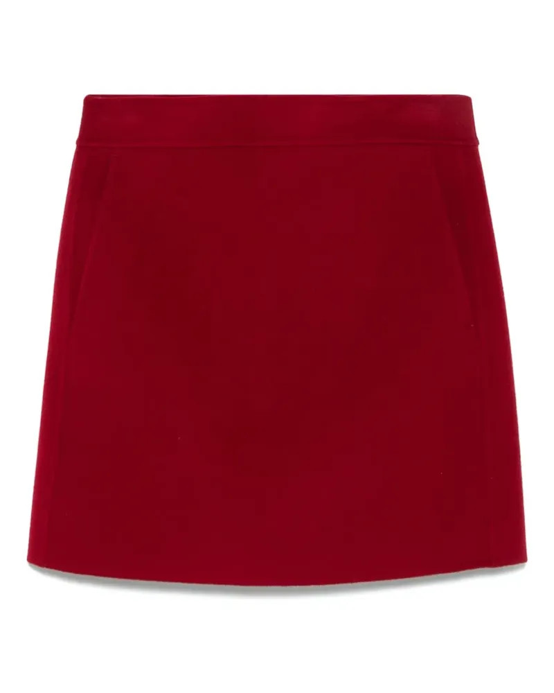 Max Mara Rock mit Taschen - Rot Rot