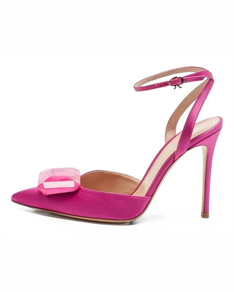 Gianvito Rossi Jaipur Slingback-Pumps - Rosa Rosa