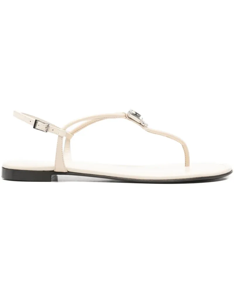 Giuseppe Zanotti Verzierte Sandalen - Nude Nude