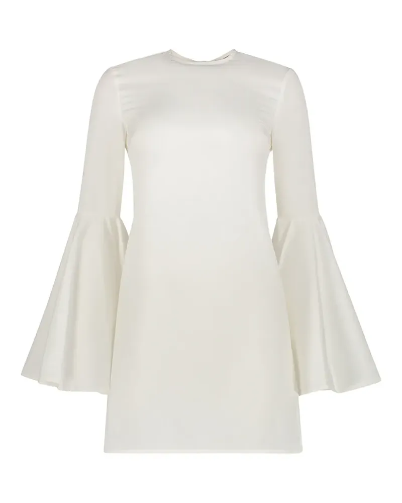ELLERY bell-sleeve mini dress - Weiß Weiß