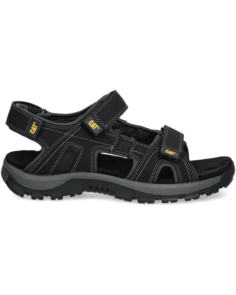 Caterpillar Footwear Giles Sandalen mit drei Riemen - Schwarz Schwarz