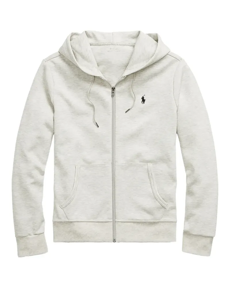 Ralph Lauren Kapuzenjacke mit Logo-Stickerei - Grau Grau
