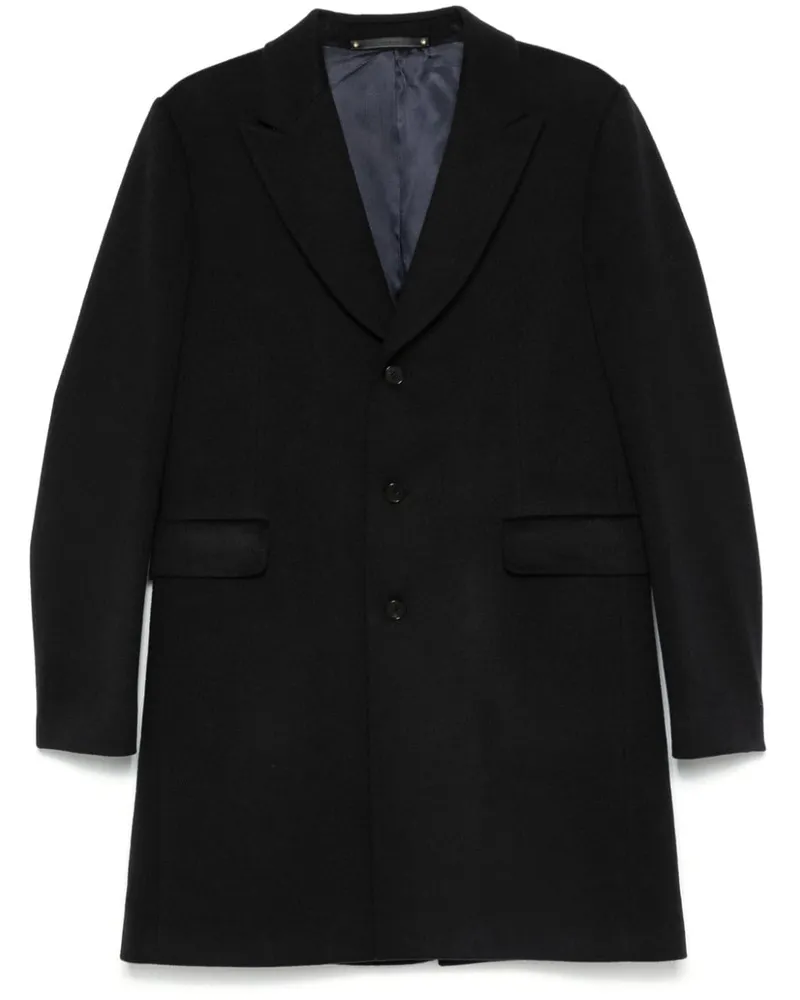 Paul Smith Einreihiger Mantel - Blau Blau