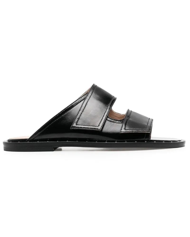 Scarosso Sandalen mit Cut-Outs - Schwarz Schwarz
