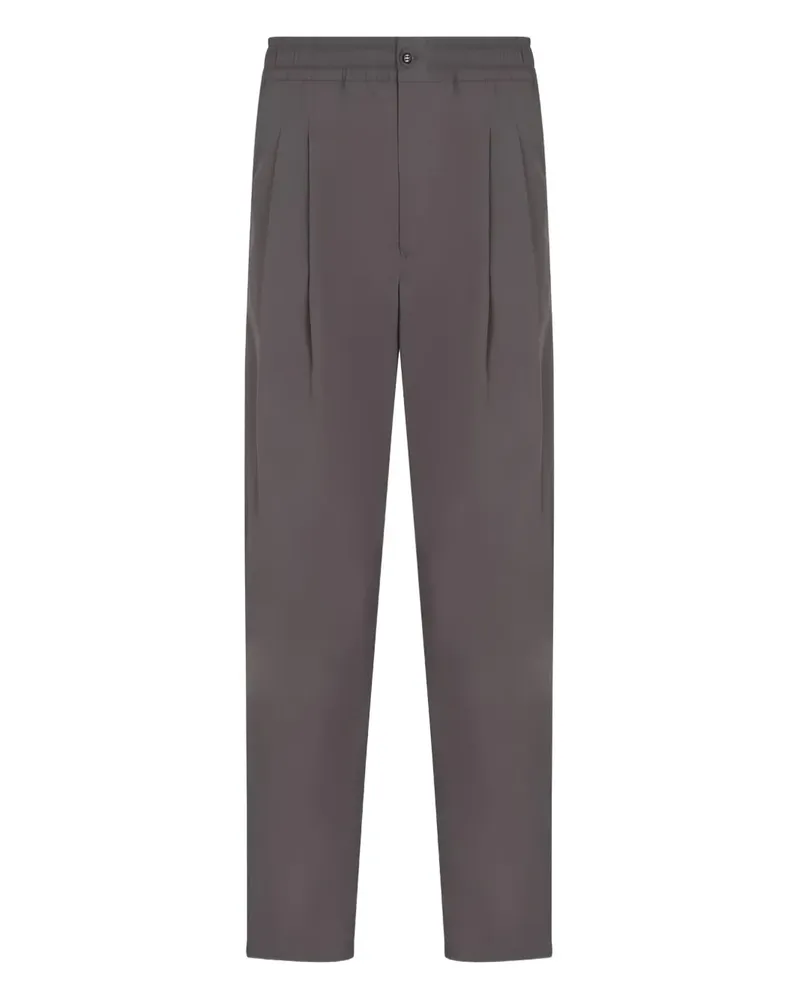 Giorgio Armani Plissierte Hose - Grau Grau