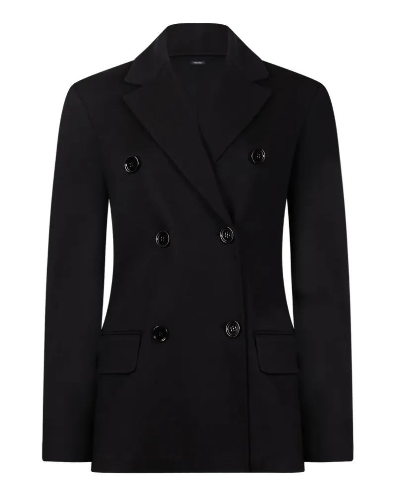 Max Mara Max Mara Doppelreihiger Blazer - Schwarz Schwarz