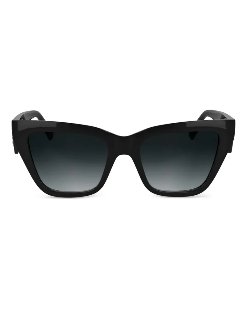 Karl Lagerfeld Sonnenbrille im Cat-Eye-Design - Schwarz Schwarz