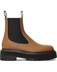 Proenza Schouler Chelsea-Boots Braun