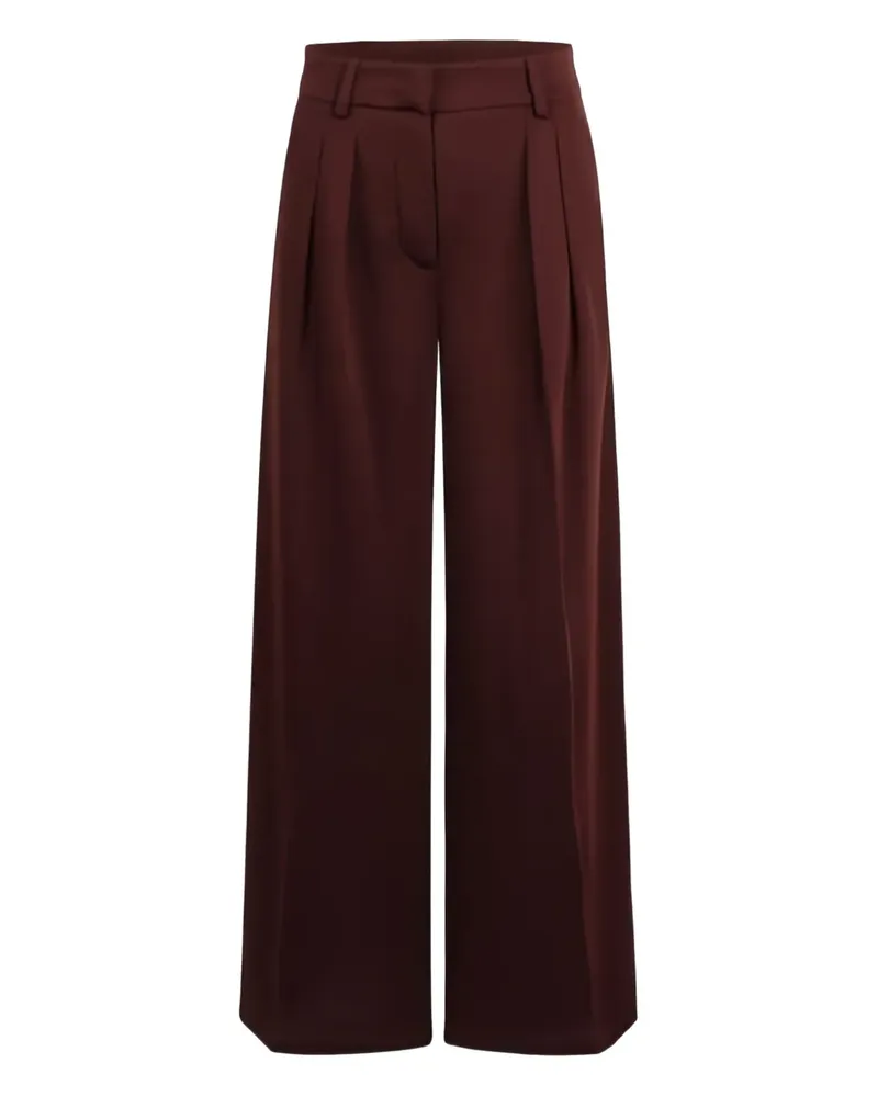 Max Mara Plissierte Hose - Rot Rot